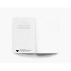 Journals|Denik Navy Mushrooms Journal, 5.25" x 8.25", College Ruled, Multicolor, 144 Pages (LFC1138L)