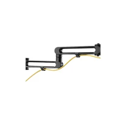 Best StarTech Desk Mount Dual Monitor Arm - Ergonomic VESA Compatible Mount for up to 32 inch Displays - Desk / C-Clamp - Articulating