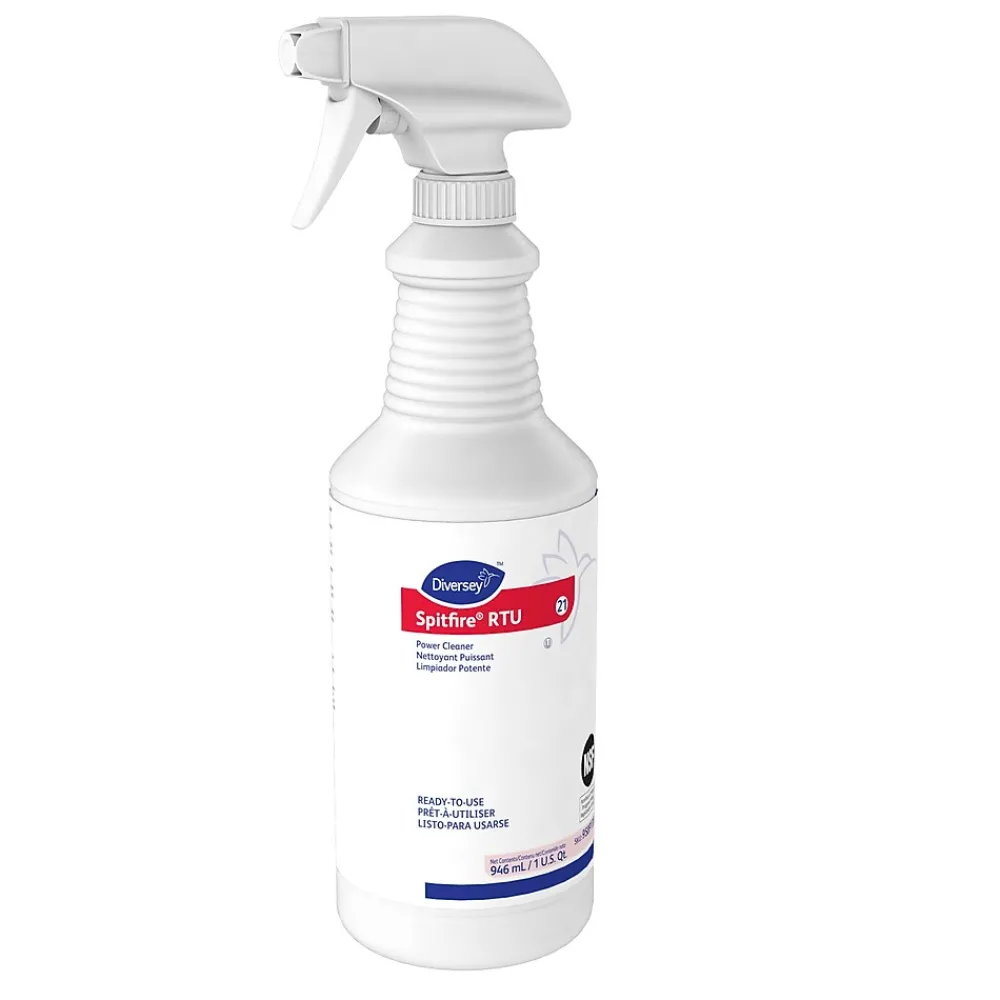 Spitfire Power All-Purpose Cleaner, Fresh Pine Scent, 32 oz., 12/Carton (95891789)<Diversey Outlet