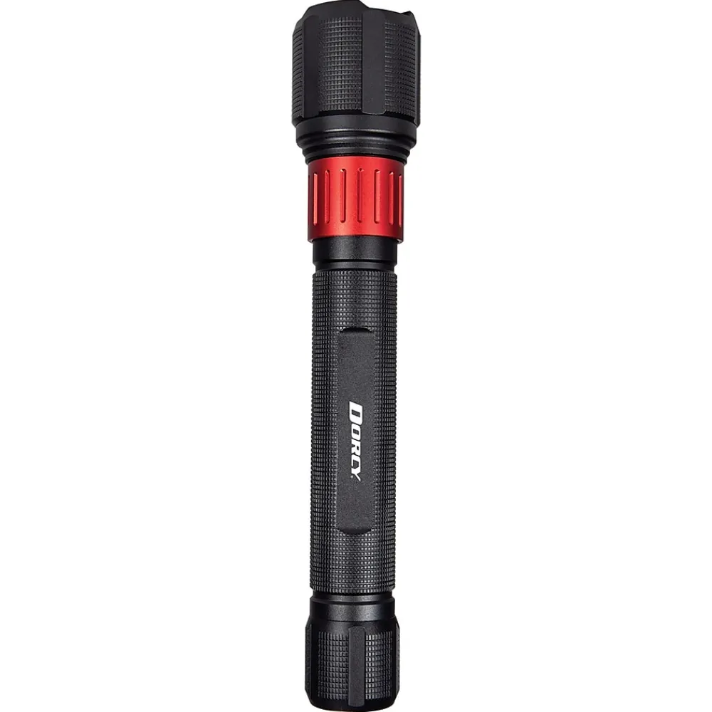 Dorcy 10" 2,000-Lumen USB Rechargeable Flashlight with Powerbank, Black (41-4328)