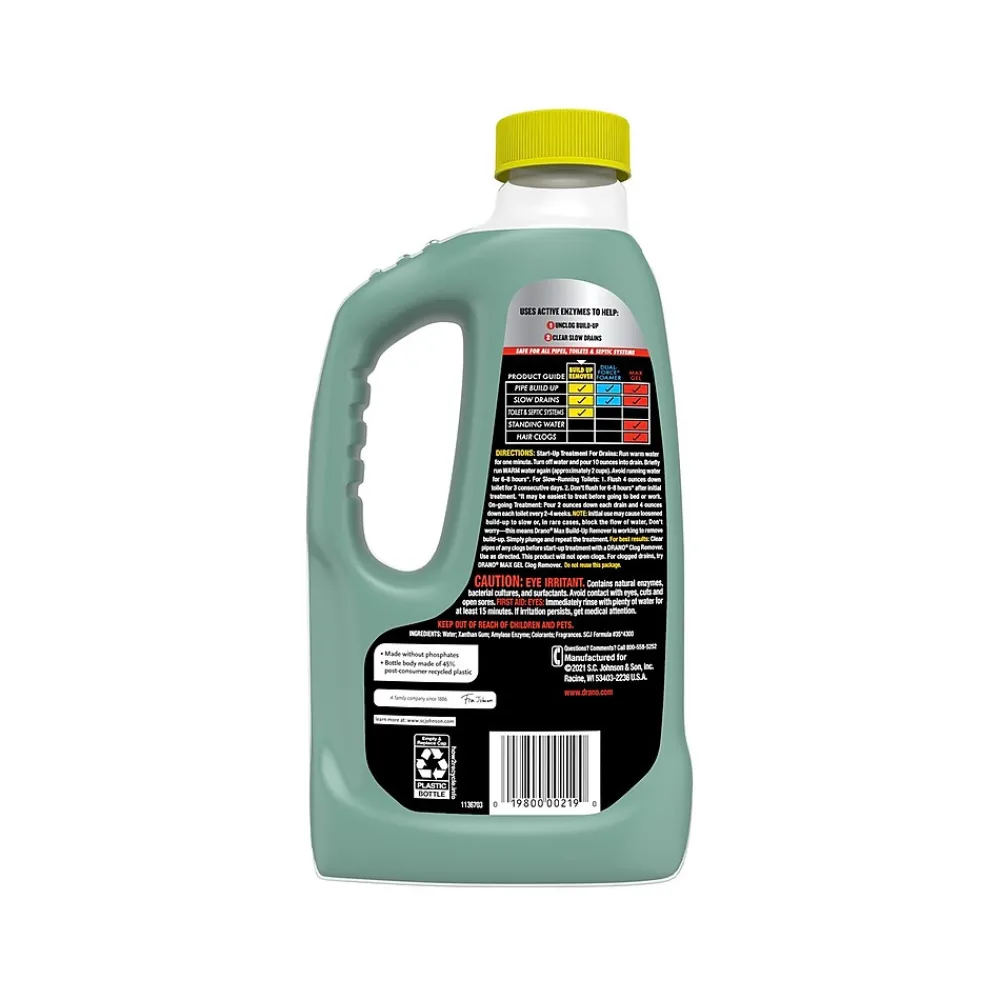 Buildup Remover Drain Cleaner, 30 Fl. Oz. (335707)<Drano New