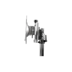 Online StarTech Dual Monitor Stand - Free Standing Desktop Pole Stand for 2x 24" VESA Mount Displays -Synchronized Height Adjustable - Silver