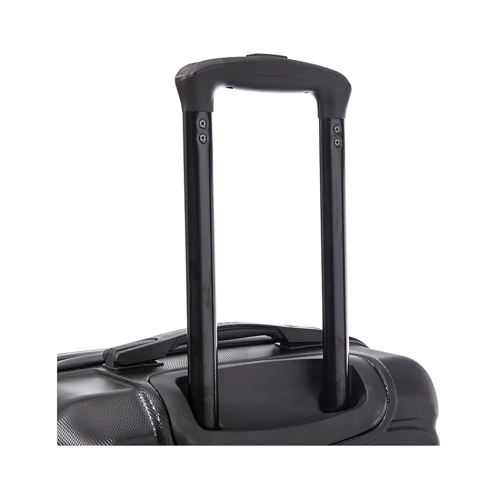 Sense 3-Piece Hardside Spinner Luggage Set, (DKSENSML-BLK)<DUKAP Hot