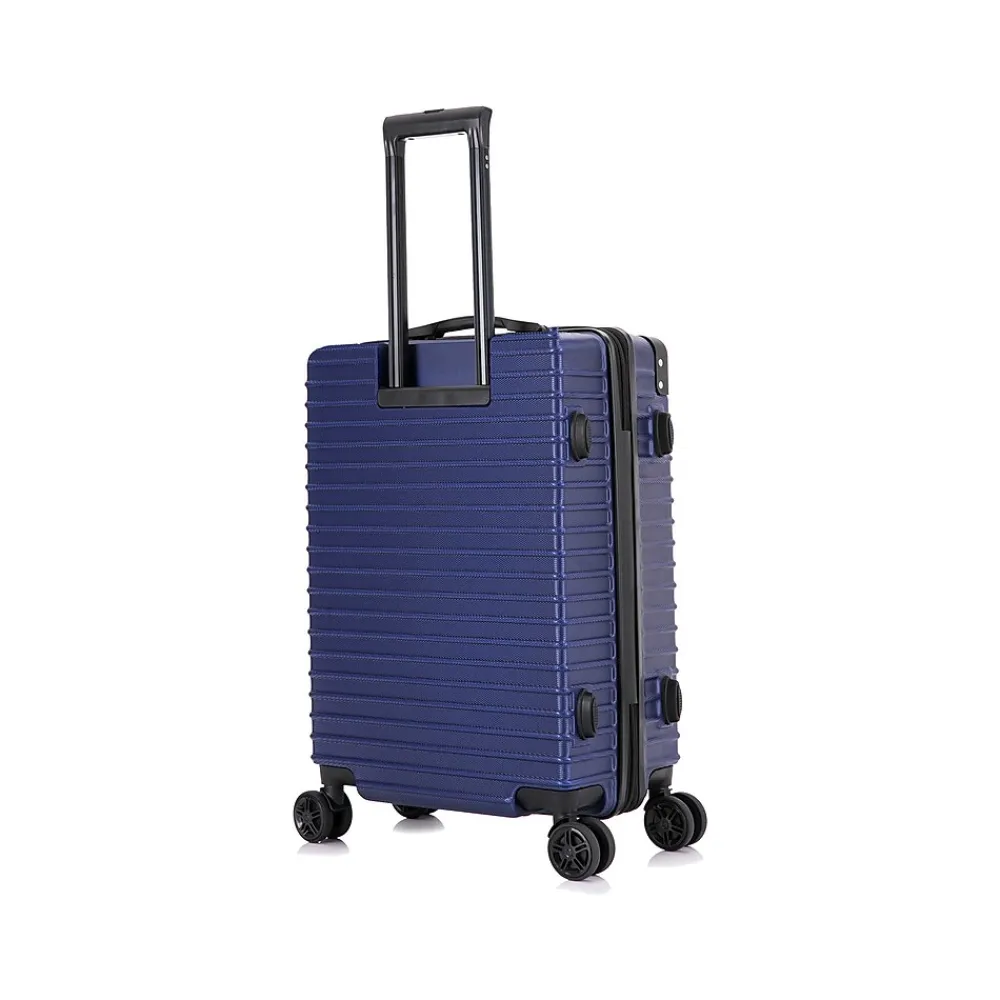 Tour 20" Hardside Carry-On Suitcase, 4-Wheeled Spinner, TSA Checkpoint Friendly, (DKTOU00S-BLU)<DUKAP