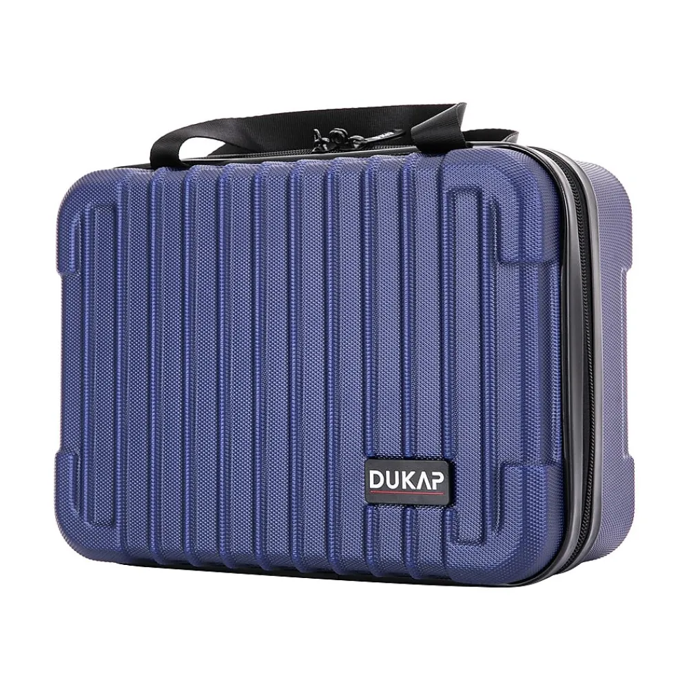 Tour 11.5" Plastic Toiletry Bag, Water Resistant, (DKTOU00XS-BLU)<DUKAP Outlet