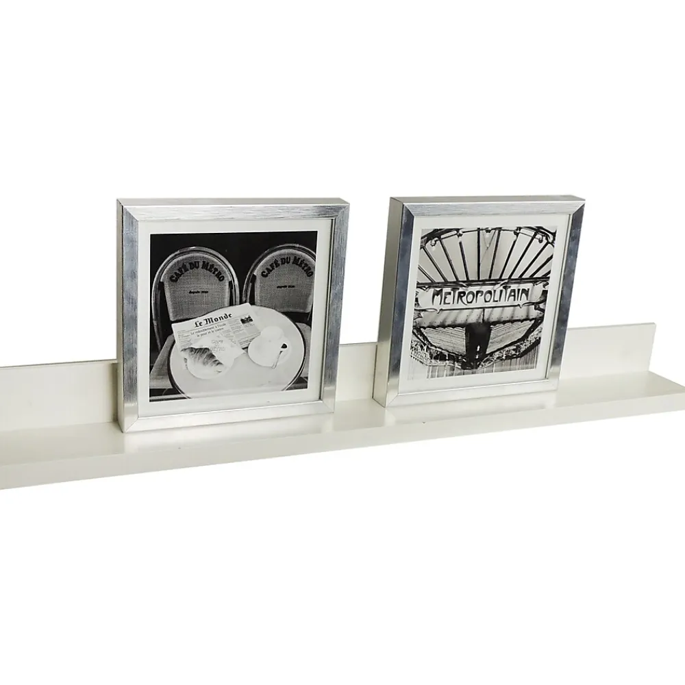 Shelving*Eden Grove MDF Ledge Shelf, 24", White (9502012X)