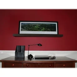 Shelving*Eden Grove MDF Mounted Shelf, 24", Espresso (0191827)