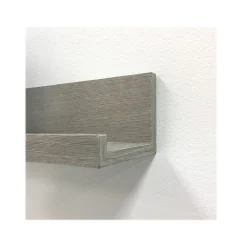 Shelving*Eden Grove Mixed Materials Mounted Wall Shelf, 35.4