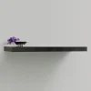 Shelving*Eden Grove Square Edge Single Wall Shelf, 36"W, Black ( 0191402)