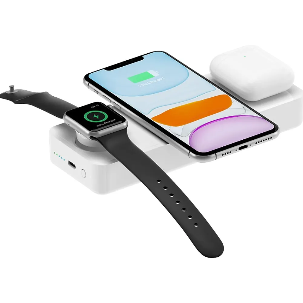 Power Bar USB for Most Smartphones, 10000mAh, White (CBWH30A)<Eggtronic Outlet