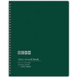 Grade Books*Assorted Publishers Elan Publishing Class Record Book, 36 Names (ELNR6080)