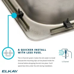 Elkay Celebrity Stainless Steel 22