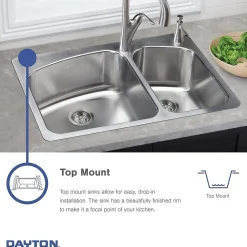Elkay Dayton Stainless Steel 17