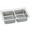 Elkay Pacemaker 43" Double Basin Drop In Stainless Steel Kitchen Sink (PSR43221)
