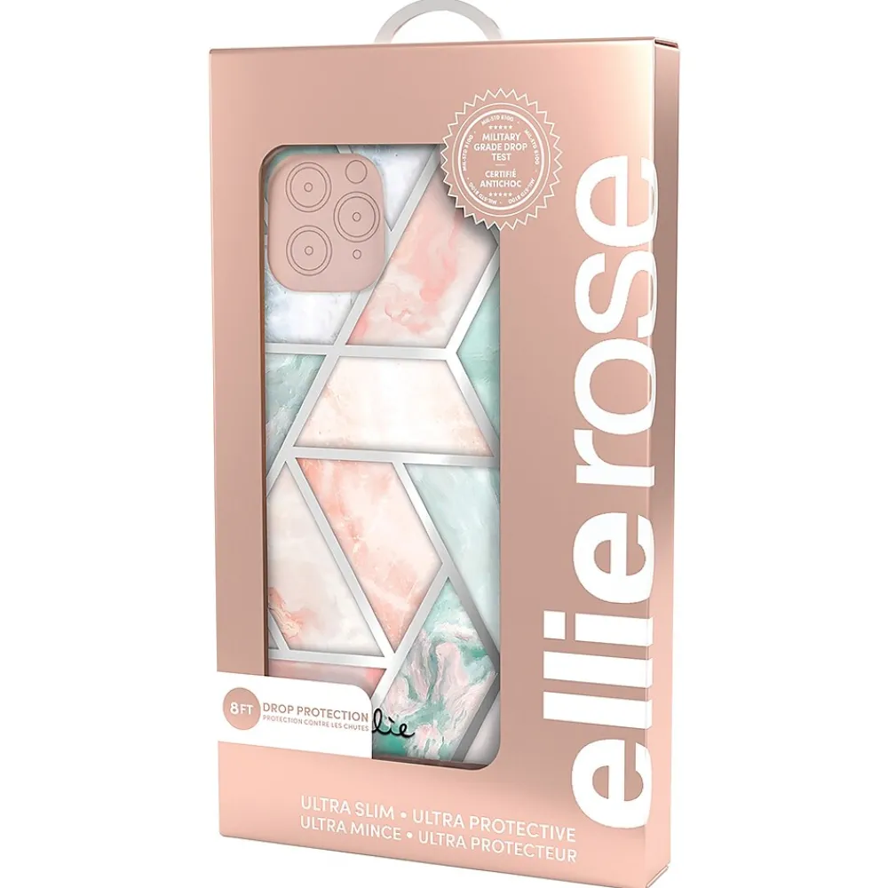 Ellie Los Angeles ELLIE ROSE Phone Case for iPhone 11 Pro Max/Xs Max, Peachy Green (11PROMAX-0055)