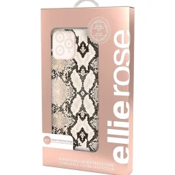 Ellie Los Angeles ELLIE ROSE Phone Case for iPhone 11/XR, Snakeskin (11XR-0005)