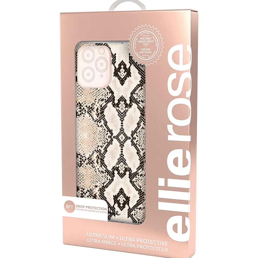 Ellie Los Angeles ELLIE ROSE Phone Case for iPhone 11/XR, Snakeskin (11XR-0005)