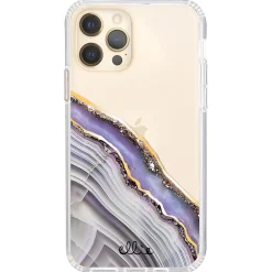 Ellie Los Angeles ELLIE ROSE Phone Case for iPhone 12 Pro Max, Lavender Agate (12PROMAX-0004)