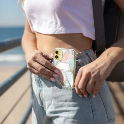 Ellie Los Angeles ELLIE ROSE Phone Case for iPhone 12/12 Pro, Peachy Green (12PROU-0055)