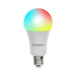 Energizer Connect Smart LED Bulb, Multi-White and Multi-Color, A19 (EAC2-1003-RGB)