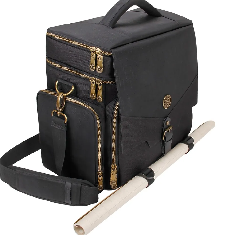 Tabletop Roleplaying Game Fabric Messenger Bag, Black (5501330)<Enhance