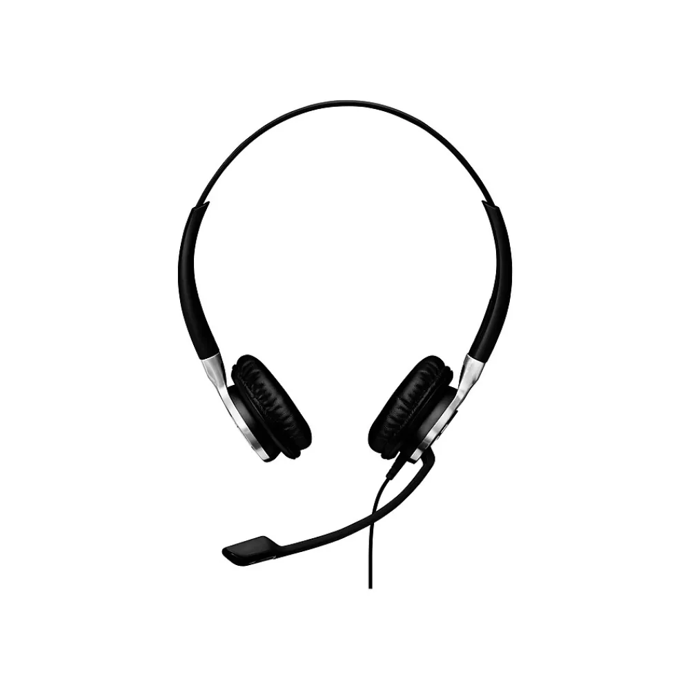 Online EPOS IMPACT SC 665 USB Stereo Computer Headset, On Ear, Black/Silver (1000645)
