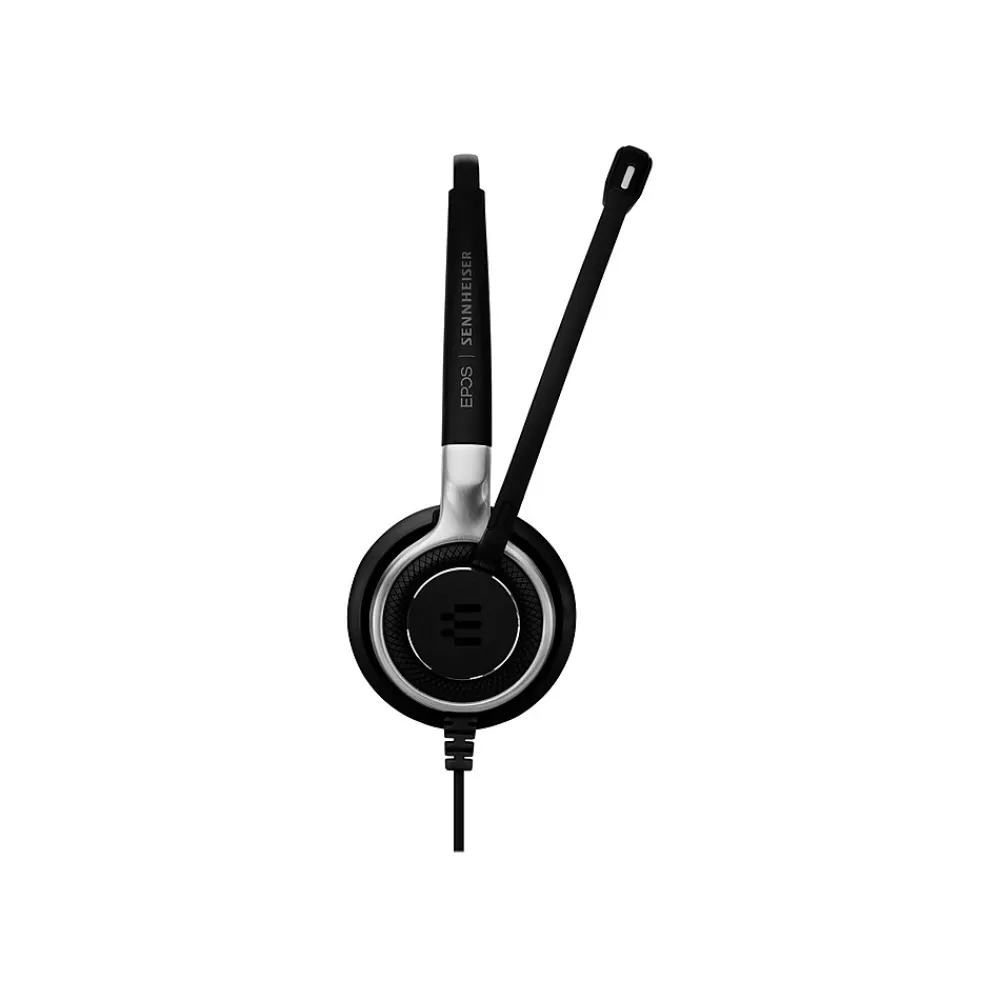 Online EPOS IMPACT SC 665 USB Stereo Computer Headset, On Ear, Black/Silver (1000645)