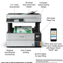 Epson EcoTank Pro 5150 Wireless Color Inkjet Printer, All-In-One Supertank, Print, Scan, Copy (9472546)