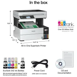 Epson EcoTank Pro 5150 Wireless Color Inkjet Printer, All-In-One Supertank, Print, Scan, Copy (9472546)
