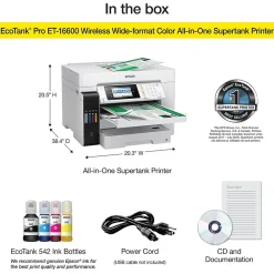 Epson EcoTank Pro ET-16600 Wireless Wide-format All-in-One SuperTank Office Printer, prints up to 13