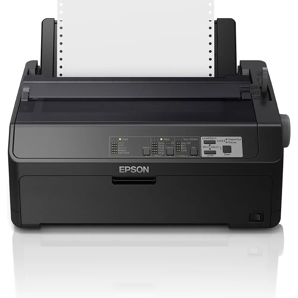 Epson FX 890II USB/Parallel Black & White Dot Matrix Printer (C11CF37202)