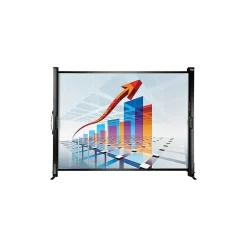 Epson Ultra Portable 50" Portable Manual Tabletop Projector Screen, White (V12H002S4Y)