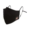 Ergodyne Skullerz Reusable Cloth Contoured Face Cover Mask, Large/Extra-Large, Black, 3/Pack (48801)