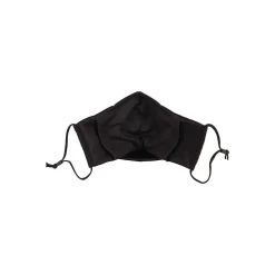 Ergodyne Skullerz Reusable Cloth Contoured Face Cover Mask, Extra Large, Black, 3/Pack (48802)