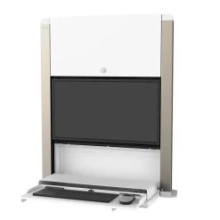 Hot Ergotron CareFit Adjustable Mounts, Up to 27" Monitor, White (61-367-030)
