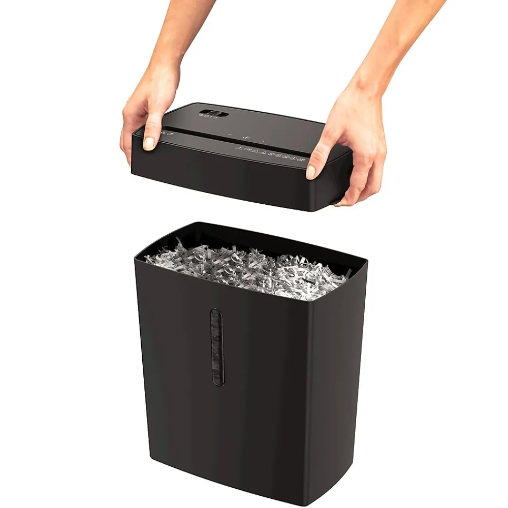 Clearance Essentials Powershred HH-8C 8-Sheet Cross-Cut Personal Shredder (5012401)