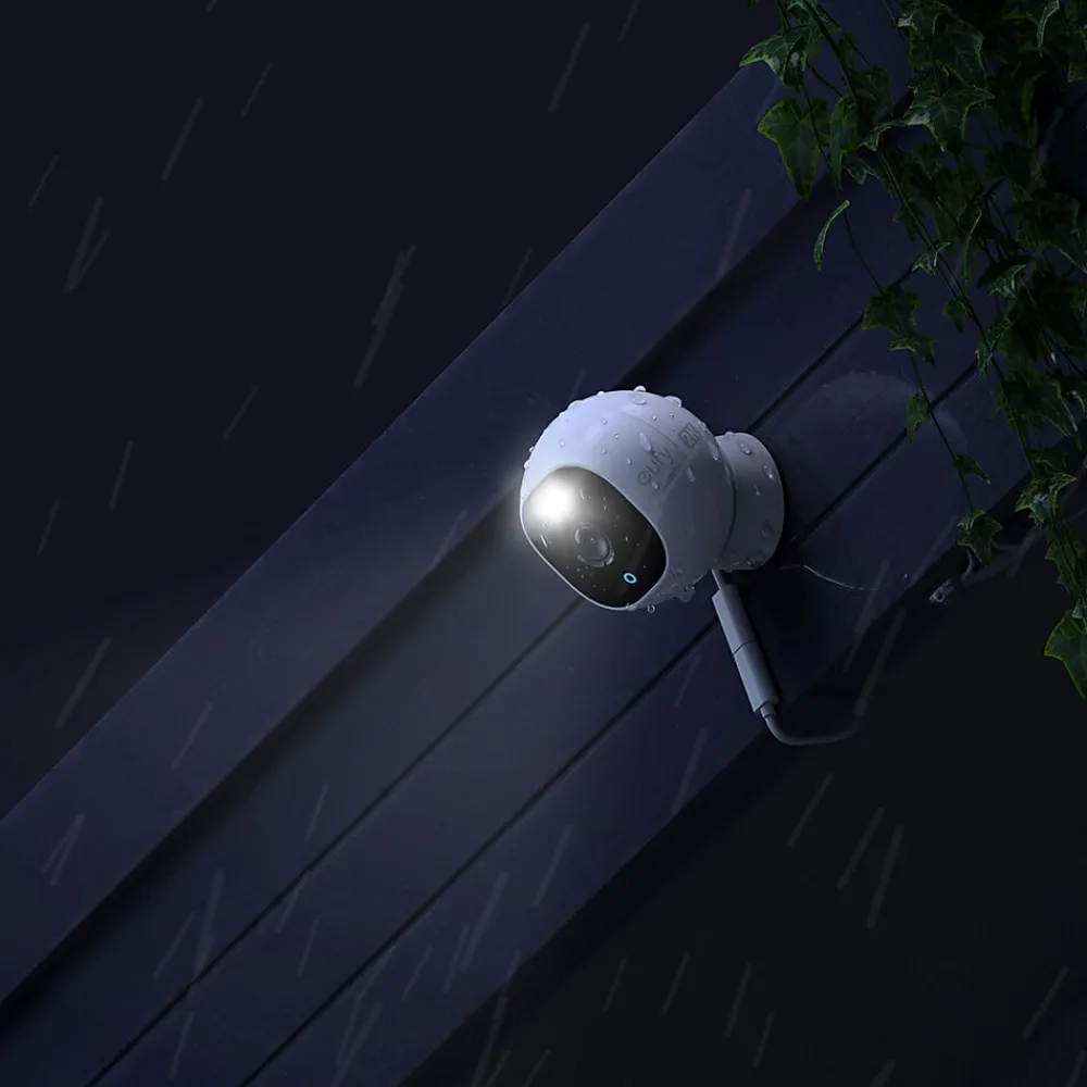 eufy Indoor Wireless Pan and Tilt Security Camera, White (T8414J21)