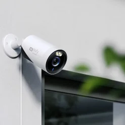 eufy Outdoor Wireless Add-On Security Camera, White (T8600121)