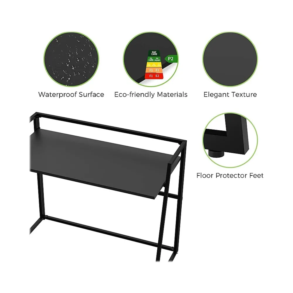 Computer Desks*Eureka Ergonomic 33"W Computer Desk, Black (CD002)
