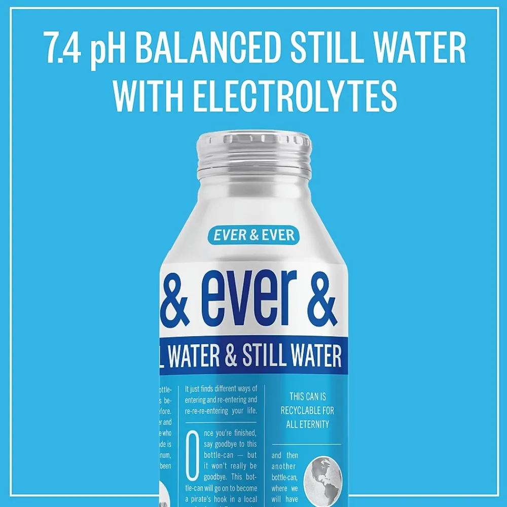 Ever & Ever Reverse Osmosis Still Water, 16 Oz., 12/Carton (800000)