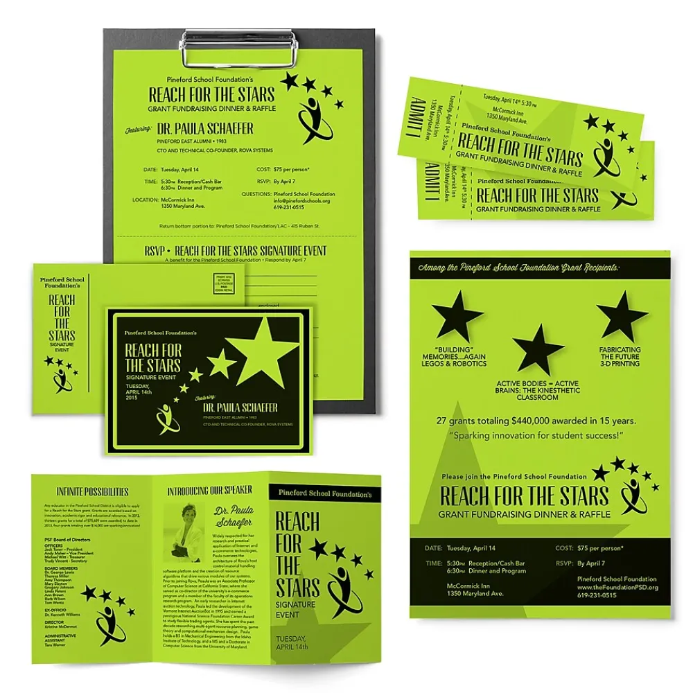 Card Stock*Exact 65 lb. Card Stock Paper, 8.5" x 11", Vulcan Green, 250 Sheets/Ream (WAU21869)