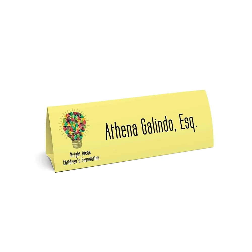 Card Stock*Exact Index 90 lb. Paper, 8.5" x 11", Canary Yellow, Pack (49141)