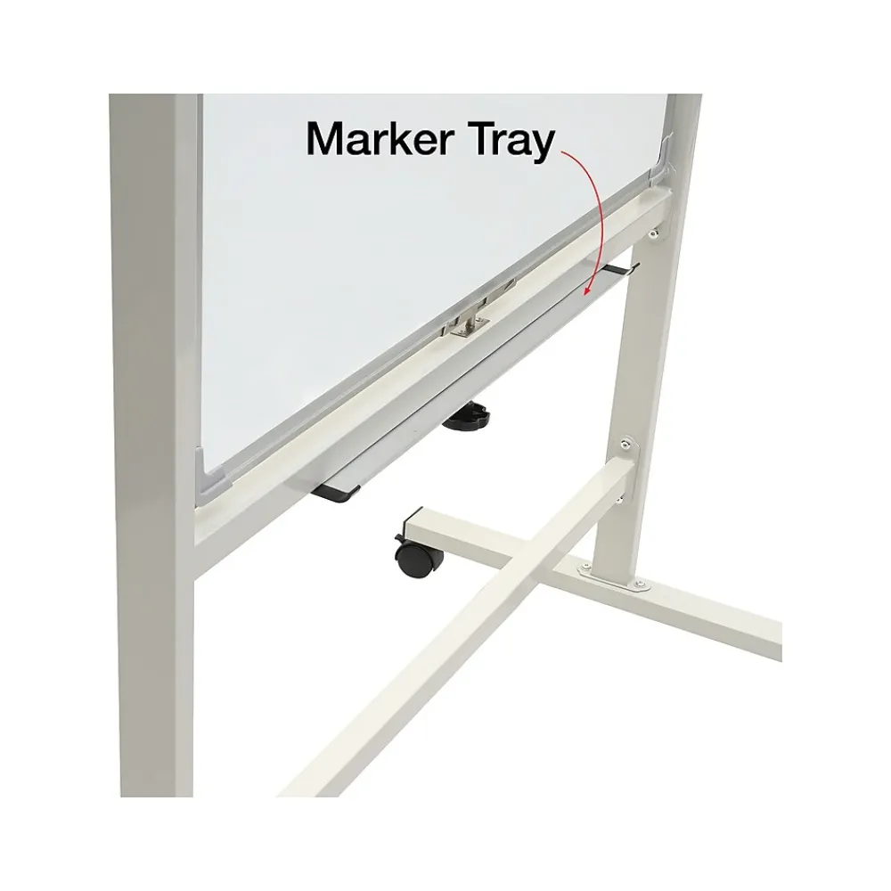 Dry Erase*Excello Global Products Double Sided Magnetic Mobile Dry-Erase Whiteboard Easel, 36" x 42" (EGP-HD-0546)