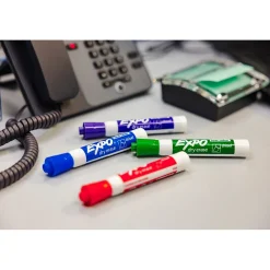 Markers|Expo Dry Erase Marker, Chisel Tip, (80008) Purple