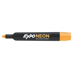 Markers|Expo Neon Window Dry Erase Markers, Bullet Tip, Assorted, 5/Pack (1752226)