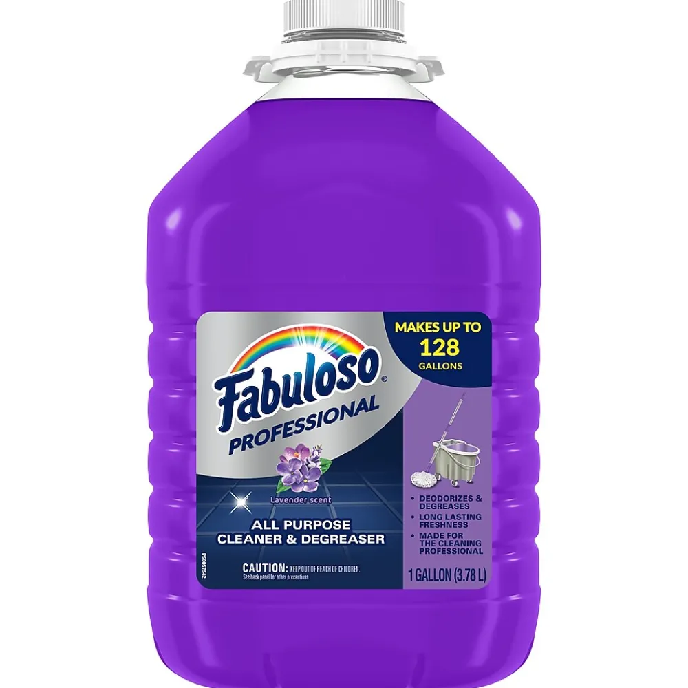 Professional All-Purpose Cleaner & Degreaser, Lavender, 128 Oz. (US05253A)<Fabuloso New