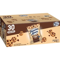 Famous Amos Wonders From the World Chocolate Cookies, 1 oz., 30/Carton (FEU06101)