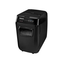 Clearance Fellowes AutoMax 200C 200-Sheet Cross-Cut Commercial Shredder (4653501)
