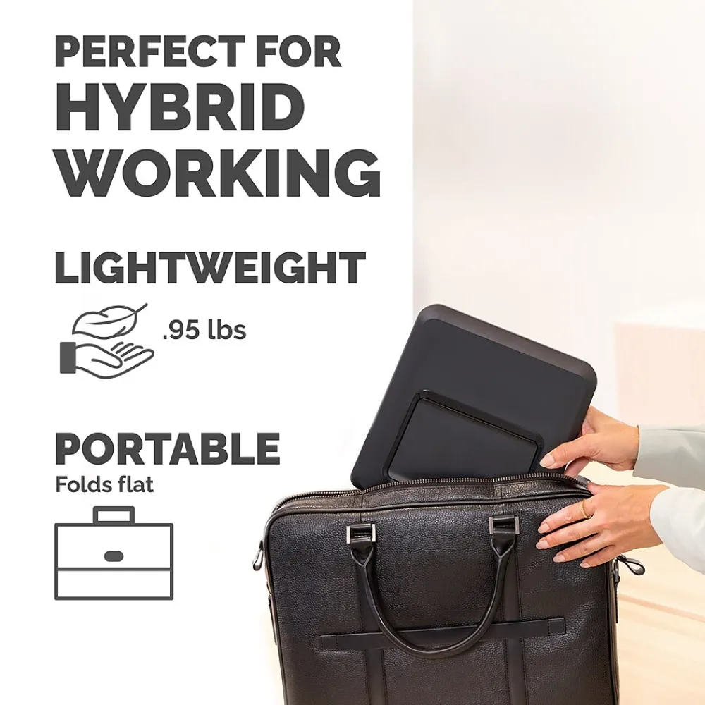 Breyta Collection 9.25" x 10.55" Adjustable Plastic Laptop Stands, (100098500)<Fellowes Outlet