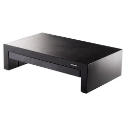 Outlet Fellowes Designer Suites Adjustable Monitor Riser, Up to 32", Black - 8038101